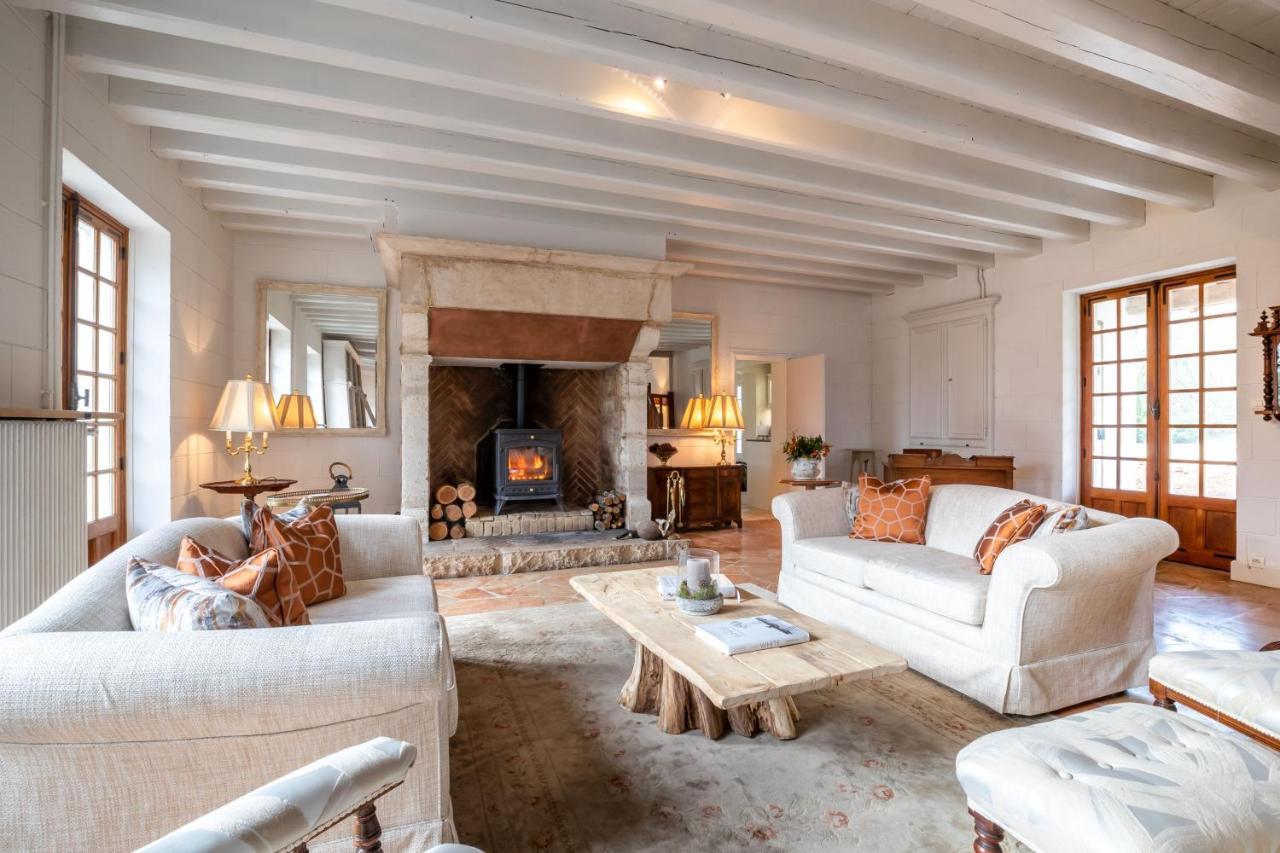 Bed and Breakfast Domaine De L'Oiseau Gergy Екстер'єр фото
